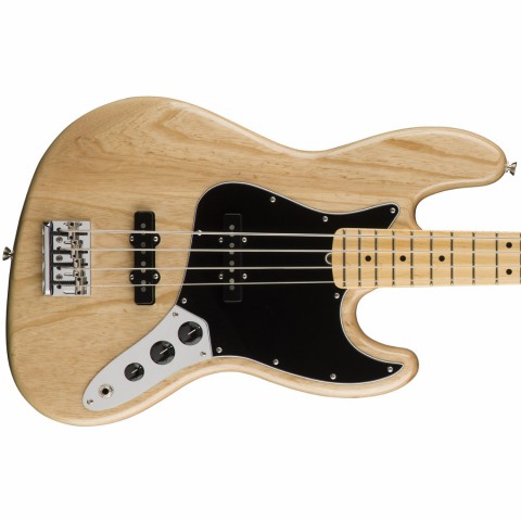 Fender American Pro Jazz Bass, Ash, Maple Fingerboard - Natural